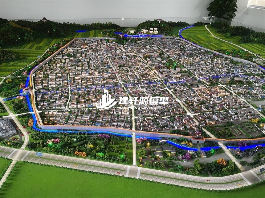 徐水城市规划模型