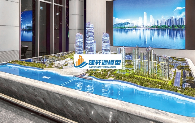 徐水富春-金茂星外滩模型