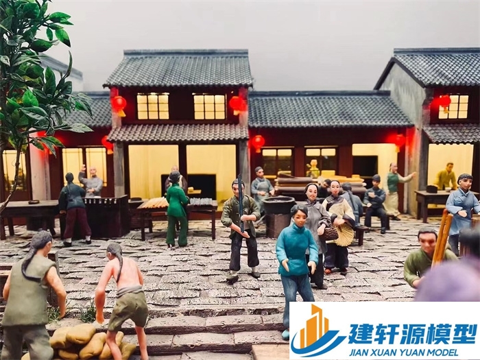 徐水香市微缩模型