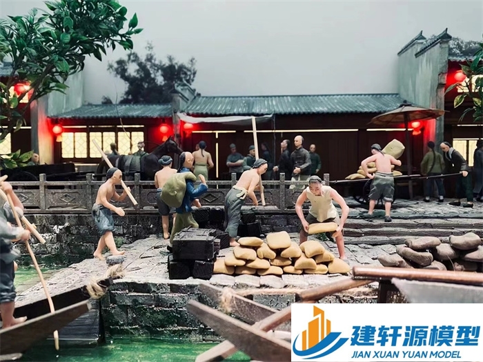 徐水博物馆江南水乡模型