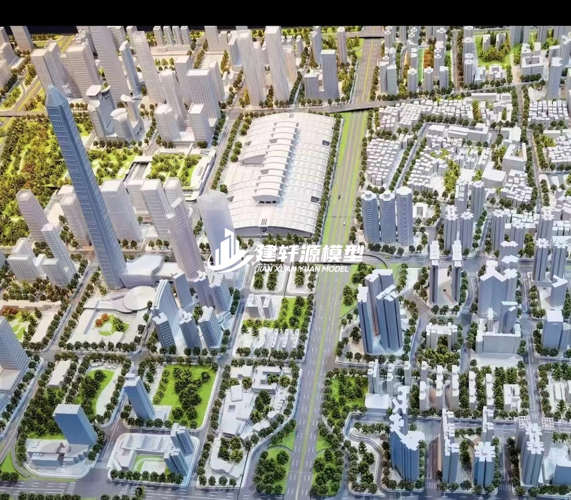 徐水城市规划模型