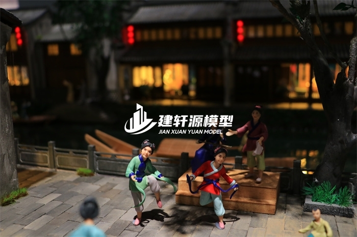 徐水京杭大运河博物馆·北新夜市场景模型
